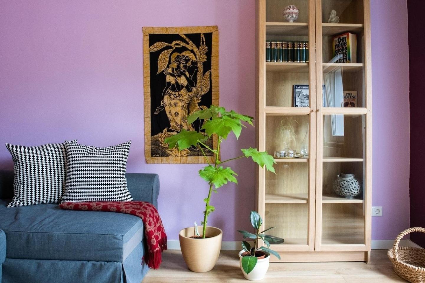 Farbenfrohe Ferienwohnung Детмольд Экстерьер фото